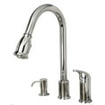 thumbnail image 4 of Laguna Brass Pull Down Single Handle Kitchen Faucet, 4 of 4