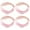 Pink, variant on 2Pairs Pink High Heel Laces Shoe Straps Decorative Replacement Shoe Accessories