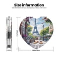 thumbnail image 3 of Easygdp Parisian Cafe With Eiffel Travel Makeup Mirror, 2X Magnifying Mirror 2-Sided Travel Essential Mirror, Magnetic Portable Mirror-Heart Shape, 3 of 9