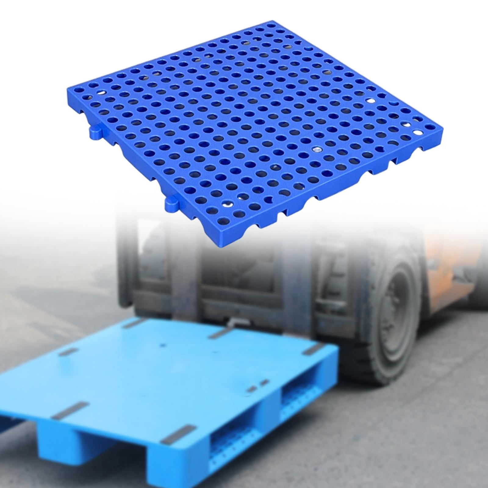 Zxpjkyu PP Pallet for Basement Storage Breathable Easy to Stack Lightweight Ventilation L
