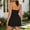 Black, variant on Yuhangmm Womens Rompers for Summer, Elegant Sleeveless One Piece Outfit with Tie Detailing Casual Summer Style Pink S
