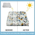 thumbnail image 3 of Dutch Velvet Square Yoga Cushion 22 Inch, Boho Meditation Floor Pillow for Bedroom and Reading Area, 3 of 7