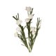 thumbnail image 2 of Flor artificial blanca de mano para pared, decoración de pared de mano de flores falsas, 2 of 8