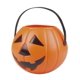 thumbnail image 1 of Cubo de calabaza de 16 x 14 cm aproximadamente, bolsa para decoraciones de fiesta, decoración para Halloween, carnaval y fiestas temáticas, 1 of 2