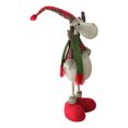 thumbnail image 3 of 28.5" Red and Green Plaid 2 Leg Standing Deer, 3 of 3