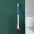 thumbnail image 5 of Toilet Brush with Long Handle, Notch Cleaning Tool for Bathroom, Soft Bristles for No Dead Corner Cleaning, Wall-Mounted Design Saves Space, Suitable for Various Toilet Materials, 5 of 8