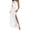 White, variant on Staron Women's Sleeveless Asymmetrical Off Shoulder Dress Casual Party Elegant Solid Color Cocktail Night Out A-Line Pullover Dress, White XL