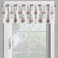 thumbnail image 4 of Ambesonne Hamsa Valance & Curtain, All Seeing Eye Ethnic Print, 55"x30", Peach Pink Blue, 4 of 6