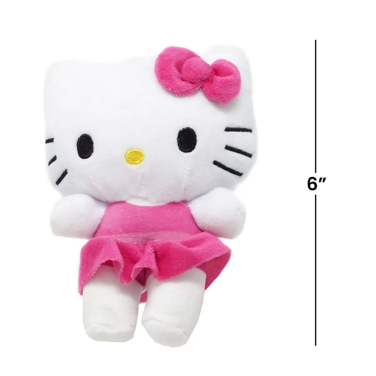 Sanrio 6 Inch Plush | Pink Dress Hello Kitty Sanrio 6 Inch Plush | Pink Dress Hello Kitty