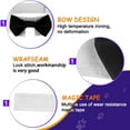 thumbnail image 4 of Elegant Dog Bow Tie - Cute Tuxedo Bowtie with Adjustable White Collar for Formal Pets - Perfect for Valentines, Weddings, and Birthdays, 4 of 14
