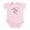 Petal Pink, variant on CafePress - I Love Moomy Infant Bodysuit - Baby Light Bodysuit, Size Newborn - 24 Months