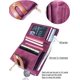 thumbnail image 2 of BEMS-1 Uds. Cartera pequeña de cuero plegable para mujer, Mini monedero con cremallera, 2 of 5