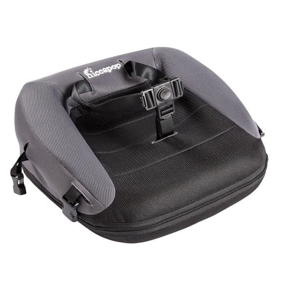 Hiccapop NeoBoost Inflatable Toddler Booster Seat for Dining Table, Portable Quick-Inflate Design, Anti-Slip Base, Secure Straps, Easy to Clean