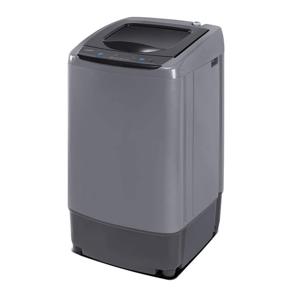 Lavadora portátil Comfee, lavadora compacta de 0,9 pies cúbicos con pantalla LED, 5 ciclos de lavado, 2 rodillos incorporados, lavadora completamente automática que ahorra espacio