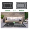 thumbnail image 3 of GENIMO Outdoor Rug Waterproof for Patio Decor, Foldable Reversible Plastic Straw Area Rugs Mat for Camper, Outside Carpet for Rv, Deck, Porch, Picnic, Beach, Balcony, 3 of 7