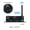 Black - EU Plug, variant on Yajisi DMX 512 2.4G Wireless Controller Transmitter Receiver LCD Display Power Adjustable Repeater Lighting Controller 35 Groups ID Coding for Stage DJ Disco Party (Black - US Plug)