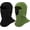 Black/Army Green, variant on Balaclava Ski for Men, Winter Fleece for Cold Weather, Breathable Cover Running Skiing