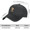 thumbnail image 6 of Life is Golden Unisex Cowboy Cap Baseball Hat Adjustable Denim Dad Hat, 6 of 7