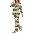 thumbnail image 5 of DISNIMO Horse Aztec Print Women 2 Piece Pajama Set Long Sleeve Sleepwear with Long Pants Button Down Pj Lounge Sets Casual Comfy Loungewear Nightwear with Pockets, XS, 5 of 7