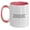 White/Pink, variant on Chef's Inspirational Two Tone Coffee Mugs - Gifts from Friends for Graduation, Funny Quote 'If At First You Don't Succeed, Try Doing What Your Chef Told You To Do The First Time.'