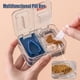 thumbnail image 2 of Pastillero multifuncional 4 en 1, soporte divisor para moler medicamentos, resistente al agua, contenedor de vitaminas, tableta, 2 of 6