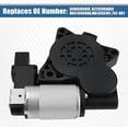 thumbnail image 3 of 742-801 Power Window Lift Motor Compatible with Mazda 3, Mazda 5, Mazda 6, Mazda CX-7, Mazda CX-9, Mazda RX-8, Replace# GJ6A5958XF, GJ6A5958XE, D6515958XB., 3 of 6