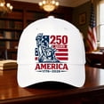 thumbnail image 6 of 250th Anniversary Outdoor Sun Hat for Men Women UPF 50+ Wide Brim Packable Adjustable Hat for Hiking Camping Beach Travel Patriotic Adventures, 6 of 6