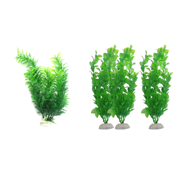 Rium Césped Artificial 30 Cm Peces Realista para La Los Pisos Aqua