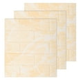 3D Stone Brick Wall Panels Peel and Stick Self Adhesive Waterproof