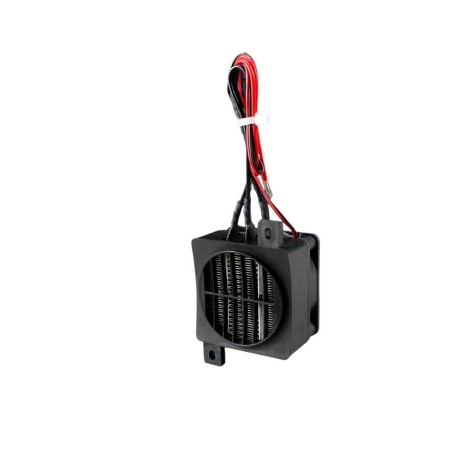 Chauffage 24V 12V DC Ventilateur Chauffage 24V Incubateur d'Ufs Thermostatique Chauffage Électrique Chauffage Rapide Ventilateur PTC Chauffage 24V 200W