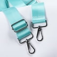 thumbnail image 2 of MIKI WELL Transparent Waterproof TPU Apron With Three Pockets and Adjustable Cyan Nylon Straps Suitable for Hair Stylist Pet Store, 2 of 3