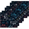 thumbnail image 3 of Coolnut Gamepad Washcloths 6 Pack, Highly Absorbent Soft Cotton Fingertip Towels for Bathroom, Kitchen, Gym, Spa, Home Decor, 12 x 12 Inch Washcloth Gift, 3 of 7
