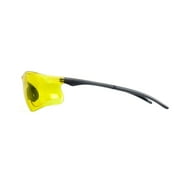 HyperTough Z87.1 Safety Glasses with Polycarbonate Lens in Yellow Tint. HTS-617113YL