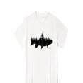 thumbnail image 2 of Camiseta cómoda y elegante con estampado de peces y bosques para hombre. Camiseta gráfica de verano para exteriores. Ropa para hombre. Tops para hombre. Regalos para adultos, hombres, mujeres, adolesc, 2 of 7