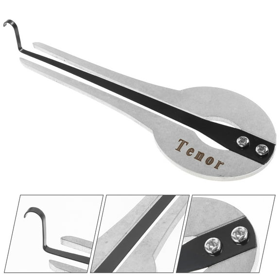FELTECHELECTR 1Pcs Metal Jaw Harp for Beginners in Round Silver Shape Anytime