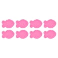thumbnail image 1 of Uxcell 8 Pcs Moldes de Resina de Pescado de Silicona para Colgantes de Llaveros, Rosa, 1 of 6