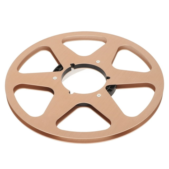 Aluminum Alloy Empty Tape Reel, 1/4 10 Inch Empty Tape Reel With Anti Bending, Low Noise, Reel Tape Recorder Accessory