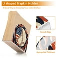 thumbnail image 5 of Yayeee Napkin Holder for Table Set of 2 Kitchen Paper Tissue Organization, Baseball Pattern, 5 of 8