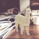 thumbnail image 3 of Figura de alpaca de simulación, figura de alpaca, juguete de plástico para niños y niñas., 3 of 6