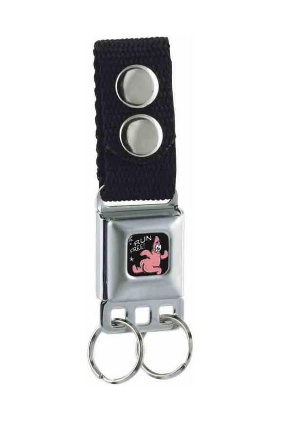 Spongebob Cartoon TV Series Patrick Runs Free Key Chain