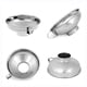 thumbnail image 4 of Embudos de enlatado de acero inoxidable, paquete de 2, embudos de boca ancha para cocina, embudos de llenado fácil con asa para transferir líquidos, aceite, polvos, frijoles, mermeladas, 4 of 4