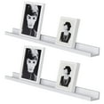 thumbnail image 5 of WELLAND Vista Photo Ledge Floating Shelves Picture Ledge Wall Mounted Shelf Display, 36''L x 3.5''D x 2''H, Set of 2, White, 5 of 6