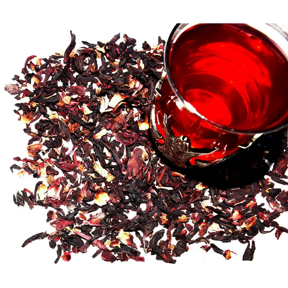 Hibiscus Herbal Decaffeinated Flower Tea Loose Leaf Tea 2oz