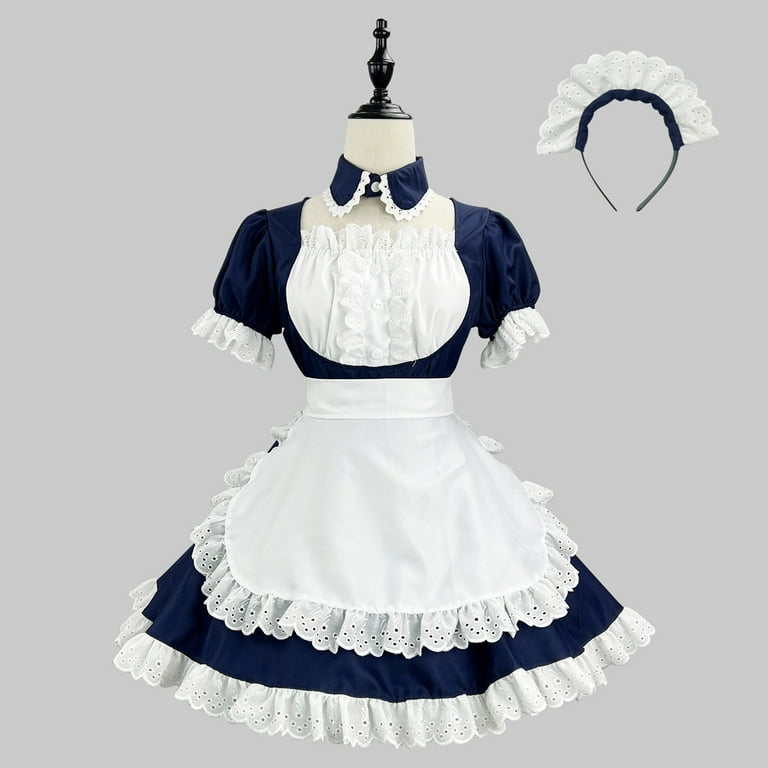 Avidlove Sexy Lingerie for Women Role Play Maid Outfit Cosplay Lingerie  Dress Naughty Lace Babydolls Lingerie