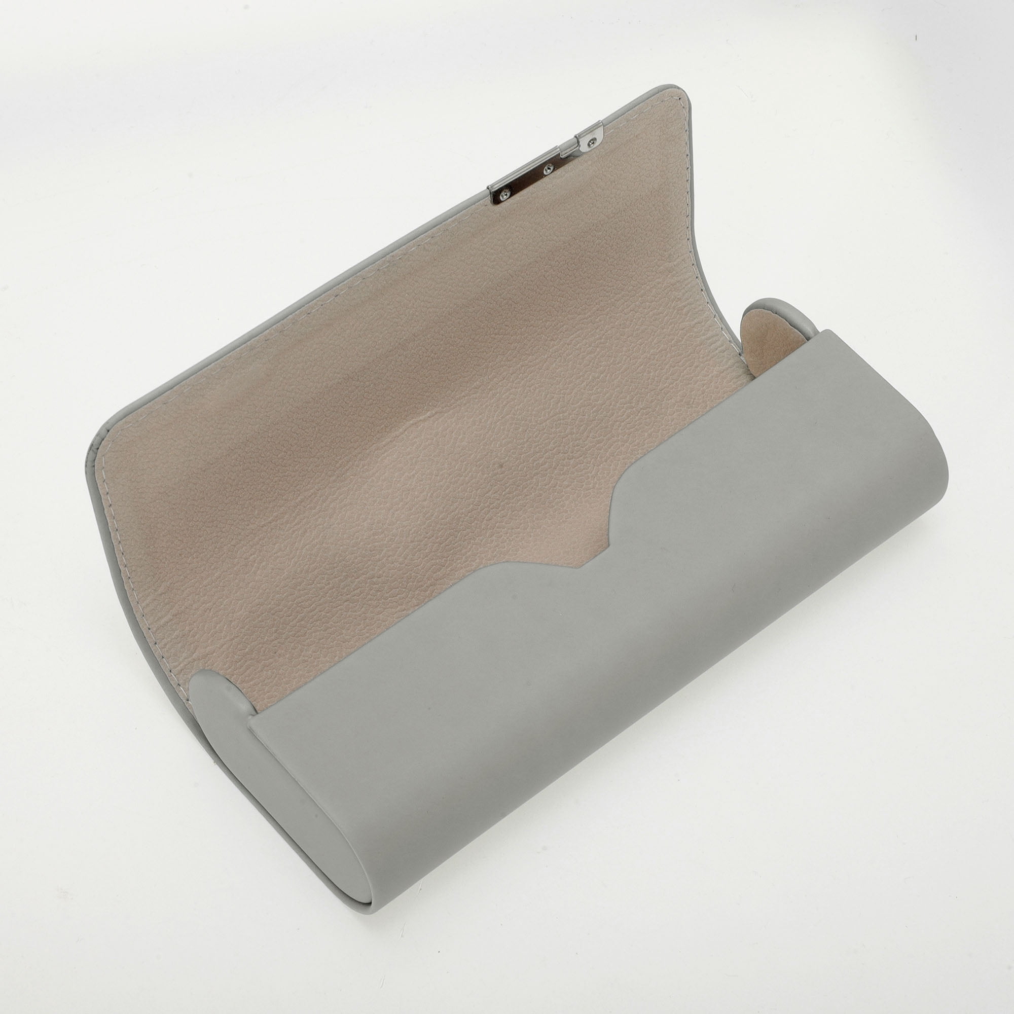 Unique Bargains Portable Eyeglasses Case 6.3"x2.56"x1.38"(L*W*H) Gray