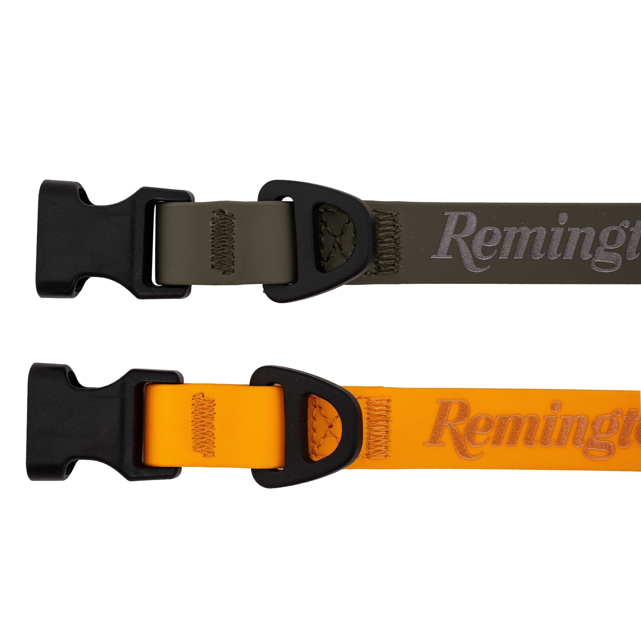 Remington Coated Dog Collar, Orange, Size XS
