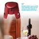 thumbnail image 3 of Toystoory Tapón de botella de vino espumoso de acero inoxidable, corcho de champán, sellador de bebidas de plástico a prueba de fugas Type3 NO3, 3 of 6
