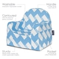 thumbnail image 5 of P'kolino Little Reader Chair - Grey with white piping, 5 of 60