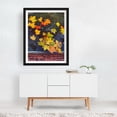 thumbnail image 2 of Autumn Leaves in Water 02 - Manhattan New York Photography Autumn Nature Botanical Scenic Water Woodland Moody Black Framed Wall Art Print 12 x 16 inches, 2 of 3