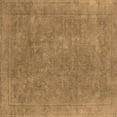 thumbnail image 1 of Ahgly Company Indoor Square Oriental Brown Industrial Area Rugs, 7' Square, 1 of 4